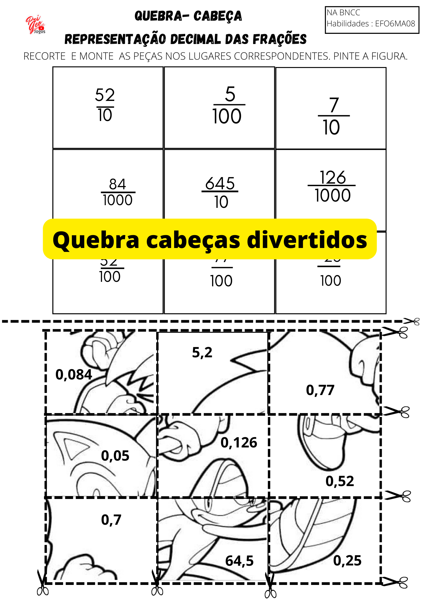 8-Quebra cabeças