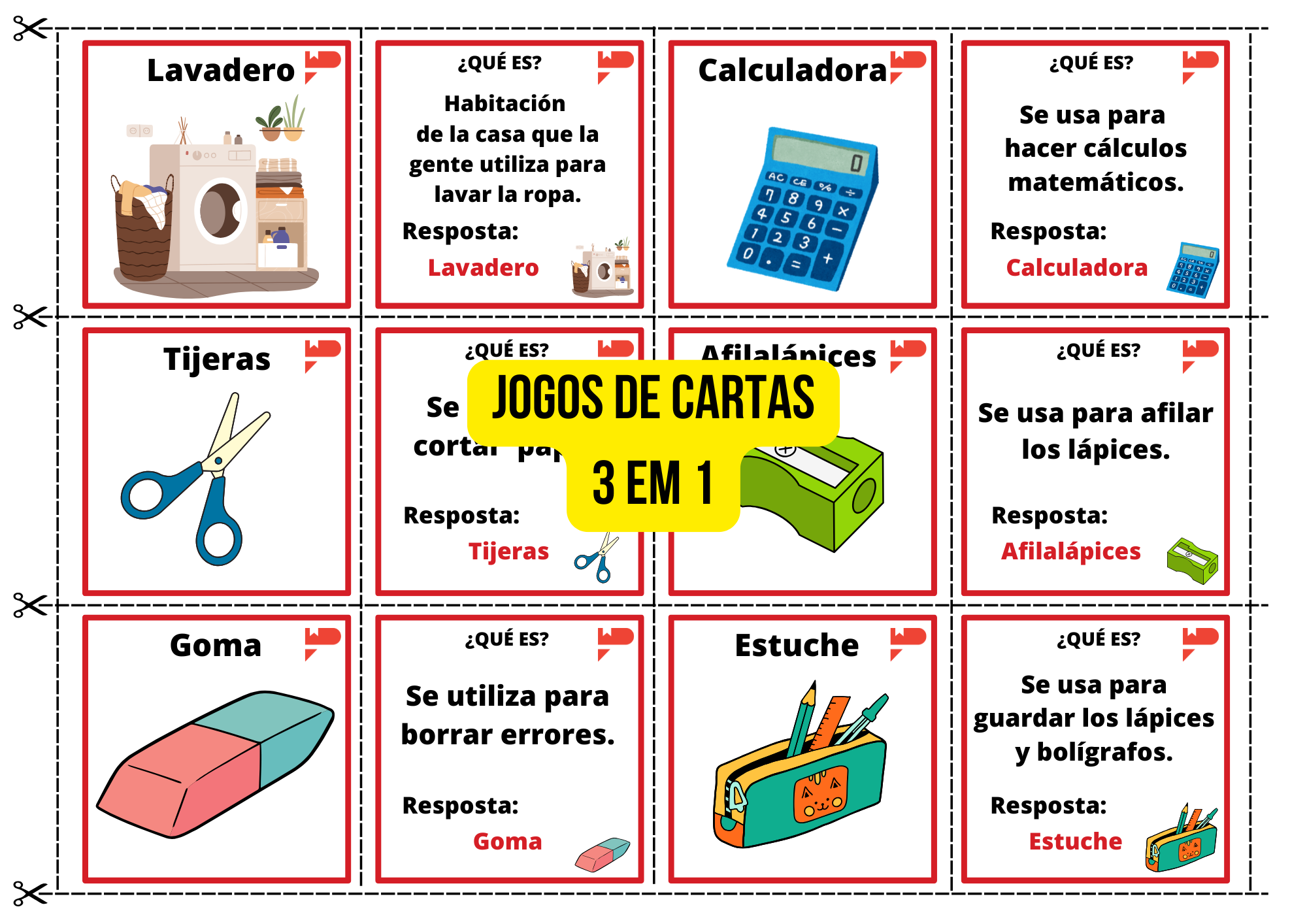 6-Uno de español - vocabulário