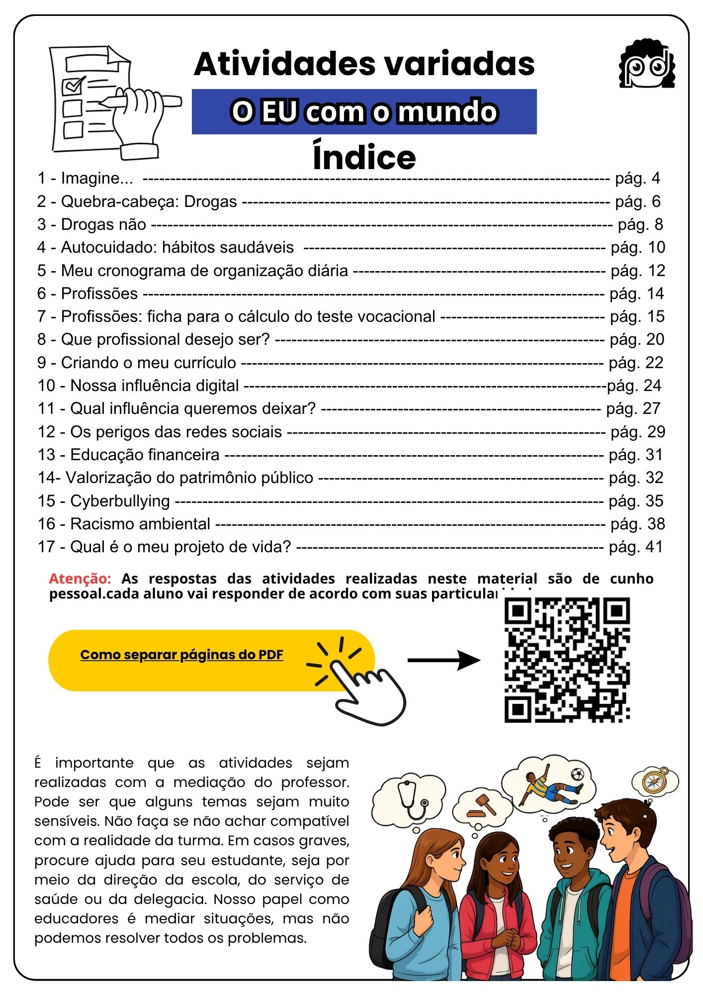 Eixo O eu com o mundo (Projeto de Vida)